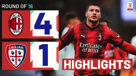 AC Milan vs Cagliari (2 Jan 2024) 🔥 Video Highlights - FootyRoom