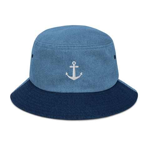 Nautical Denim Bucket Hat - Red Elephant Brand