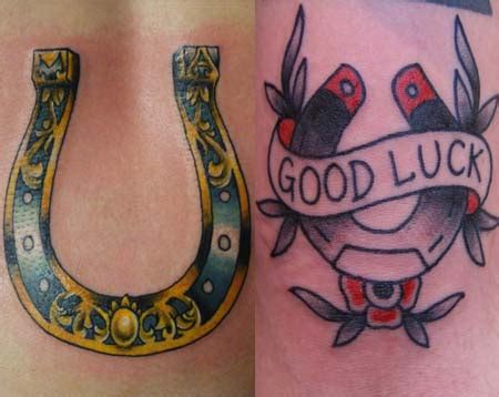 Horse Shoe Tattoos, Tattoo Ideas, Designs & Meaning - Tattoo Me Now