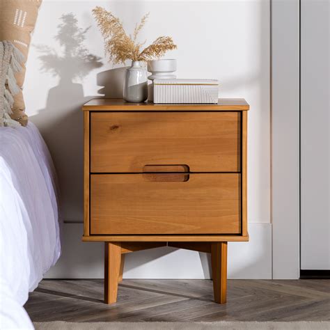 small Southeast shuttle midcentury modern bedside table temporary ...