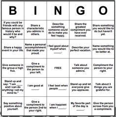 Self-esteem Bingo | Self esteem worksheets, Self esteem activities ...