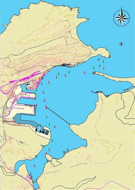 Santander port map