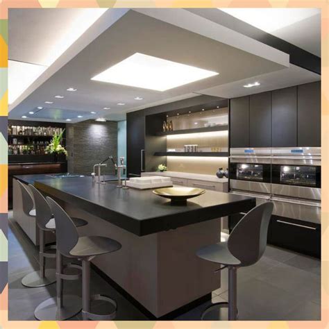 Kitchen island ideas – kitchen island ideas with seating, lighting and stools | Modern kitchen ...