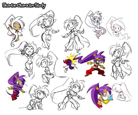 Shantae: Half-Genie Hero by WayForward — Kickstarter | Concept art characters, Concept art ...