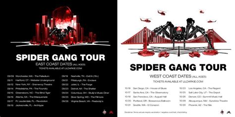 LIL DARKIE, SPIDER GANG at August Hall in San Francisco - October 18 ...