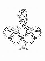 Free Printable Olympic Coloring Pages sketch template