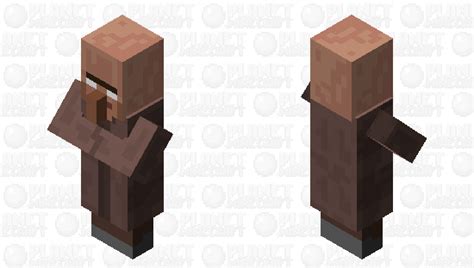 Herobrine villager Minecraft Mob Skin