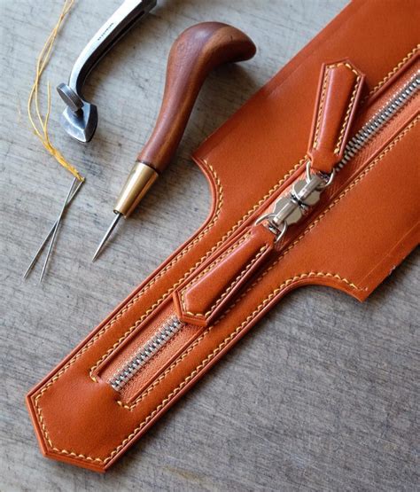 Make Unique Leather Goods One Detail at a Time | Fine Leatherworking