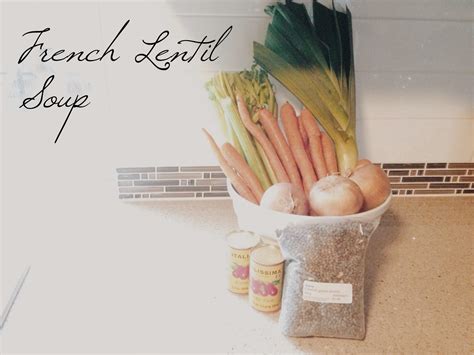 Food: French Lentil Soup by the Barefoot Contessa |Tasty & Chic