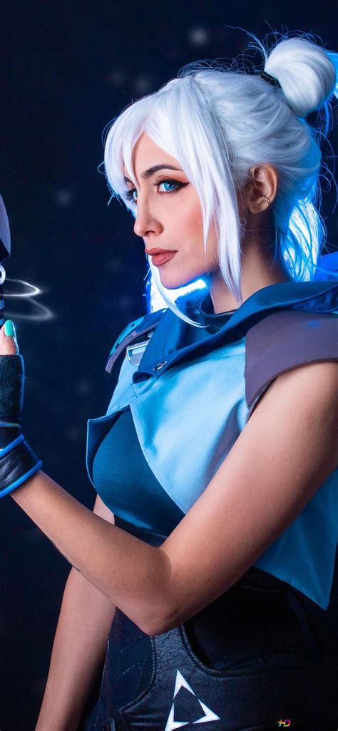 Valorant - jett cosplay HD wallpaper download