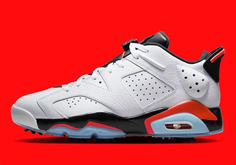 Air Jordan 6 Golf "White/Infrared/Black" DV1376-106 | SneakerNews.com