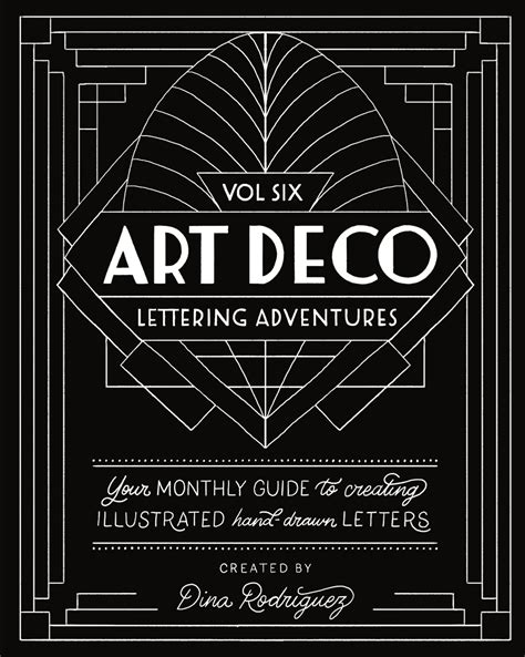 Art Deco lettering is a geometric type style from the early 20th century that was used primarily ...