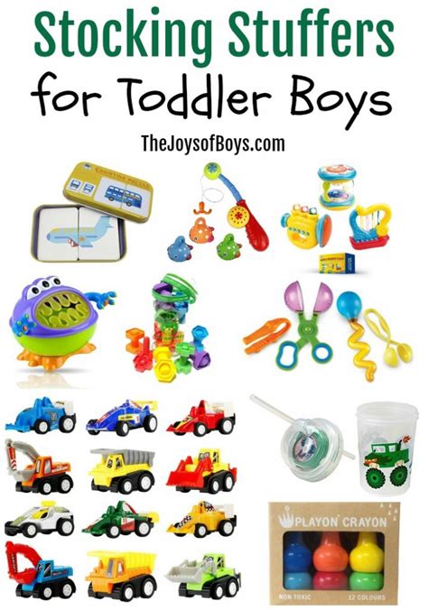 Stocking Stuffers for Toddler Boys - The Joys of Boys