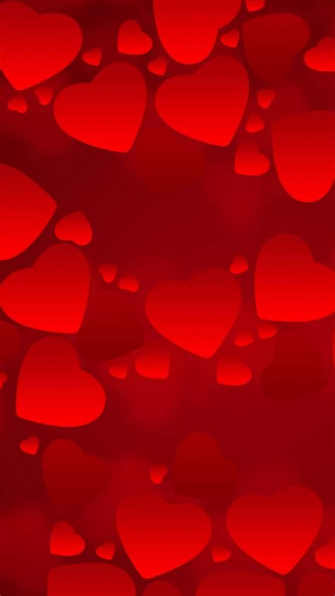 Red Heart Valentine Wallpaper iPhone in 2020 | Φόντα