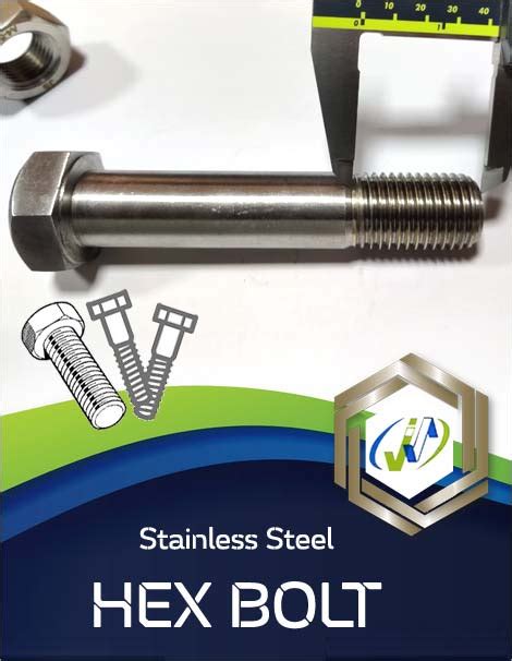 Stainless Steel Hex Bolt manufacturer | 304/316 Heavy Hex Head Bolts