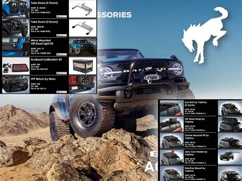 More 2021 Bronco Accessories Revealed | Bronco6G - 2021+ Ford Bronco ...