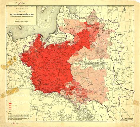 Kresy Myth: A 1916 map of where the Polish language was used : r/MapPorn