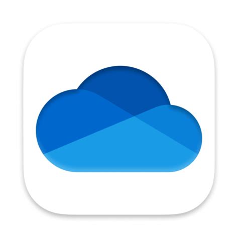 Microsoft OneDrive Alt macOS - Iconos Social Media y Logos