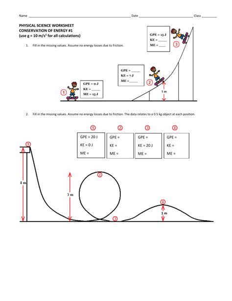 30++ Conservation Of Energy Roller Coaster Worksheet Answers – Worksheets Decoomo