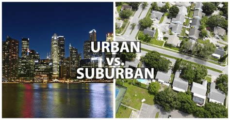 Suburban vs. Urban Living | The One Team Blog