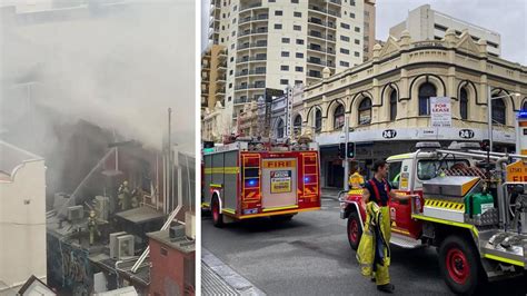 Perth CBD fire: One person saved from burning building as fire crews scramble to extinguish ...