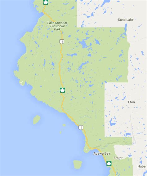 Lake Superior Provincial Park Interactive Trail Map | Lake Superior | Lake superior, Trail maps ...