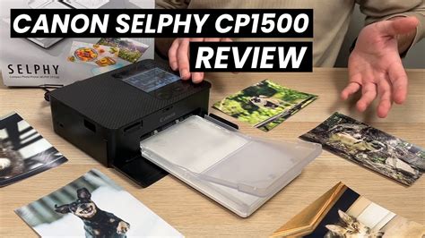 Canon SELPHY CP1500 Photo Printer Review - YouTube