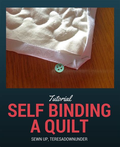 Video tutorial: self binding a quilt or using the back of the quilt to ...