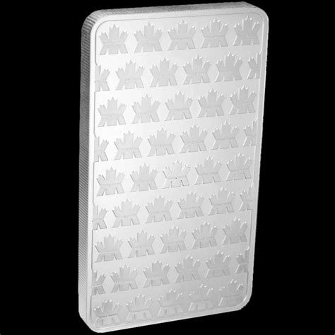 10 oz Royal Canadian Mint Silver Bar | 2023 - Buy Gold & Silver Online - Jagaur Bullion