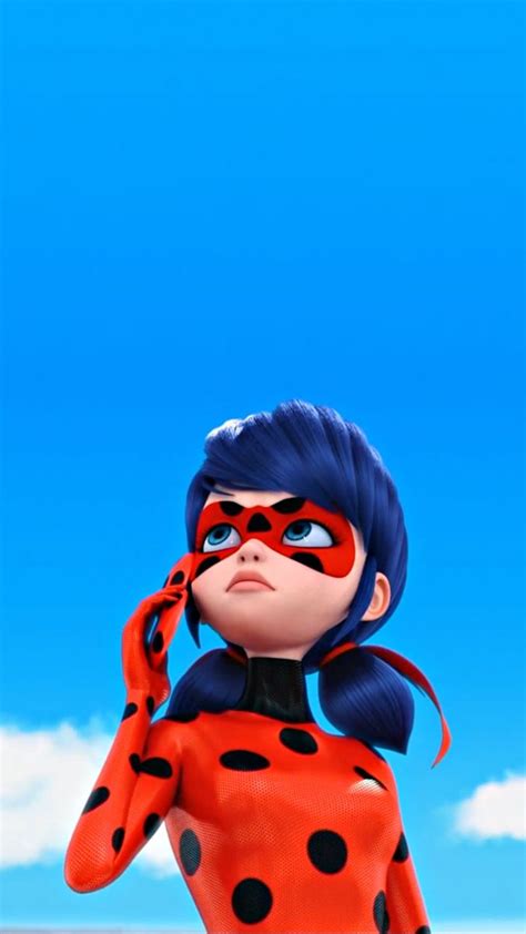 ♥️🐞Ladybug Aesthetic Wallpaper🐞♥️ | Miraculous ladybug movie, Baby cartoon characters ...