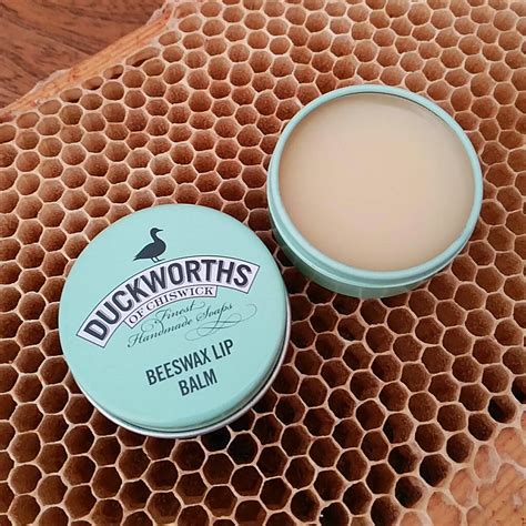 Natural Beeswax Lip Balm By Duckworths of Chiswick