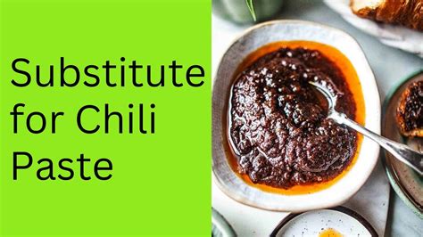 Substitute for Chili Paste - substitute for