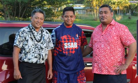 Moamoa Roosters Blesses New Team Uniform Donated by SSAB - Samoa Global News