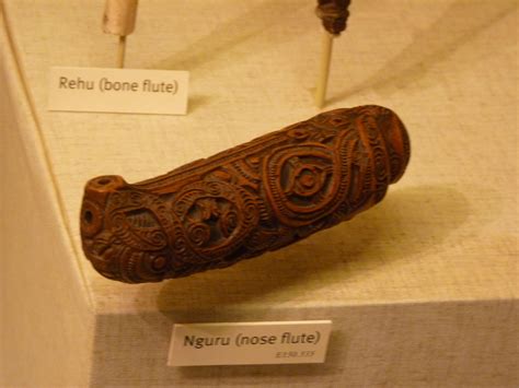 MAORI NOSE FLUTE. Canterbury museum, NZ The nose flute is a popular musical instrument played in ...