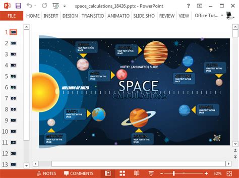 Free Powerpoint Templates Solar System - FREE PRINTABLE TEMPLATES