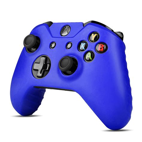 Xbox One Controller Case (Navy Blue) - Soft Silicone Gel Rubber Grip ...