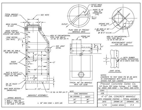 Manholes - Precast Concrete Sales Company