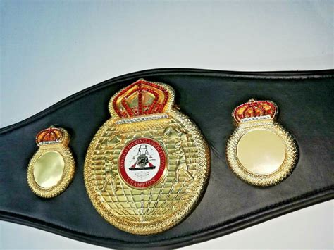 WBA Replica Boxing Championship Adult Belt. WBA Replica unique | Etsy