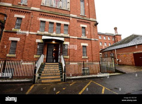 HMP Dorchester Prison, entrance, Dorset, Britain, UK Stock Photo - Alamy