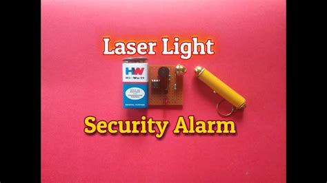 Laser Security Alarm System.How To Make A Laser Light Security Alarm ...