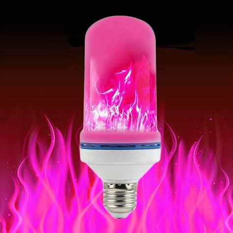 (🎃Halloween Early Sale-50% OFF) LED Flame Effect Light Bulb-With ...