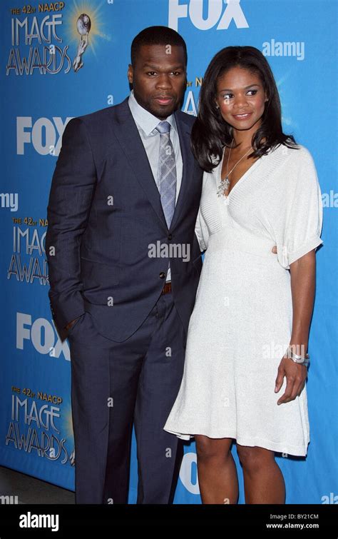 CURTIS JACKSON AKA 50 CENT KIMBERLY ELISE THE 42ND NAACP IMAGE AWARDS ...