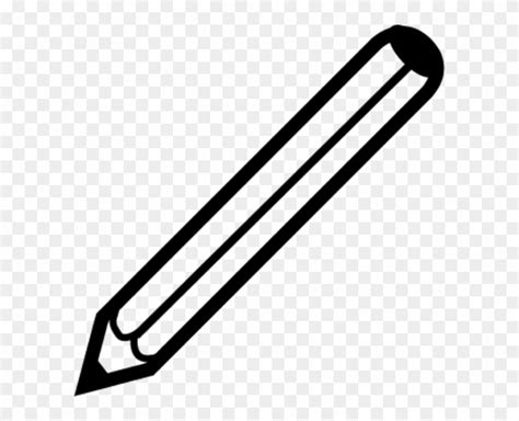 Pencil Line Art - Pen Clipart Black And White - Free Transparent PNG Clipart Images Download