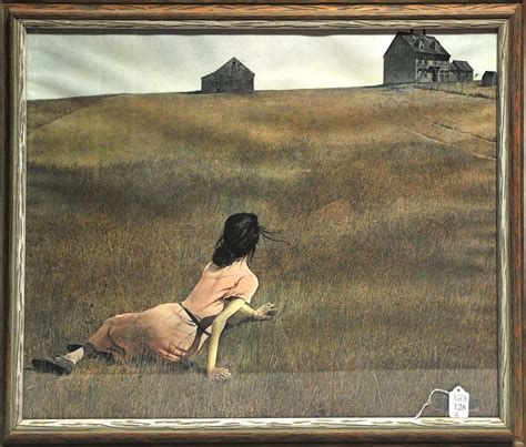 Andrew Wyeth Print Christina's World 24x31