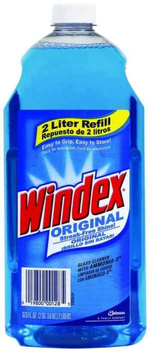 SC JOHNSON 128 67.6-Ounce Blue Windex Original Glass Cleaner at Sutherlands