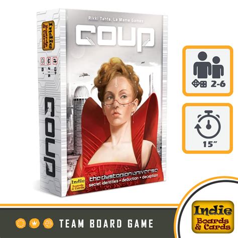 Coup Card Game - Team Board Game