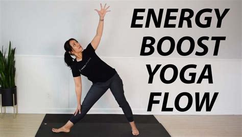 10 Minute Energy Boost Yoga Flow | Yoga Upload Plus