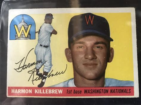 1955 Topps Harmon Killebrew Rookie Card