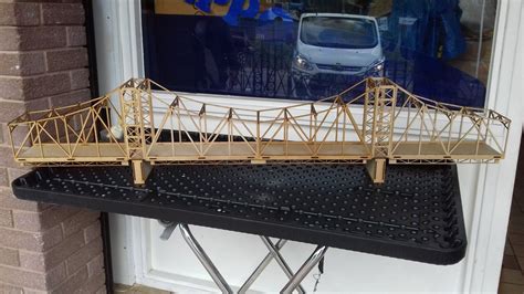 Laser Cut OO Gauge Railway Cantilever Bridge Kit 3mm MDF 140cms Long ...