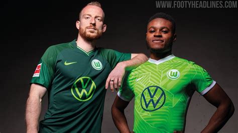 VfL Wolfsburg 21-22 Home & Away Kits Released - Footy Headlines